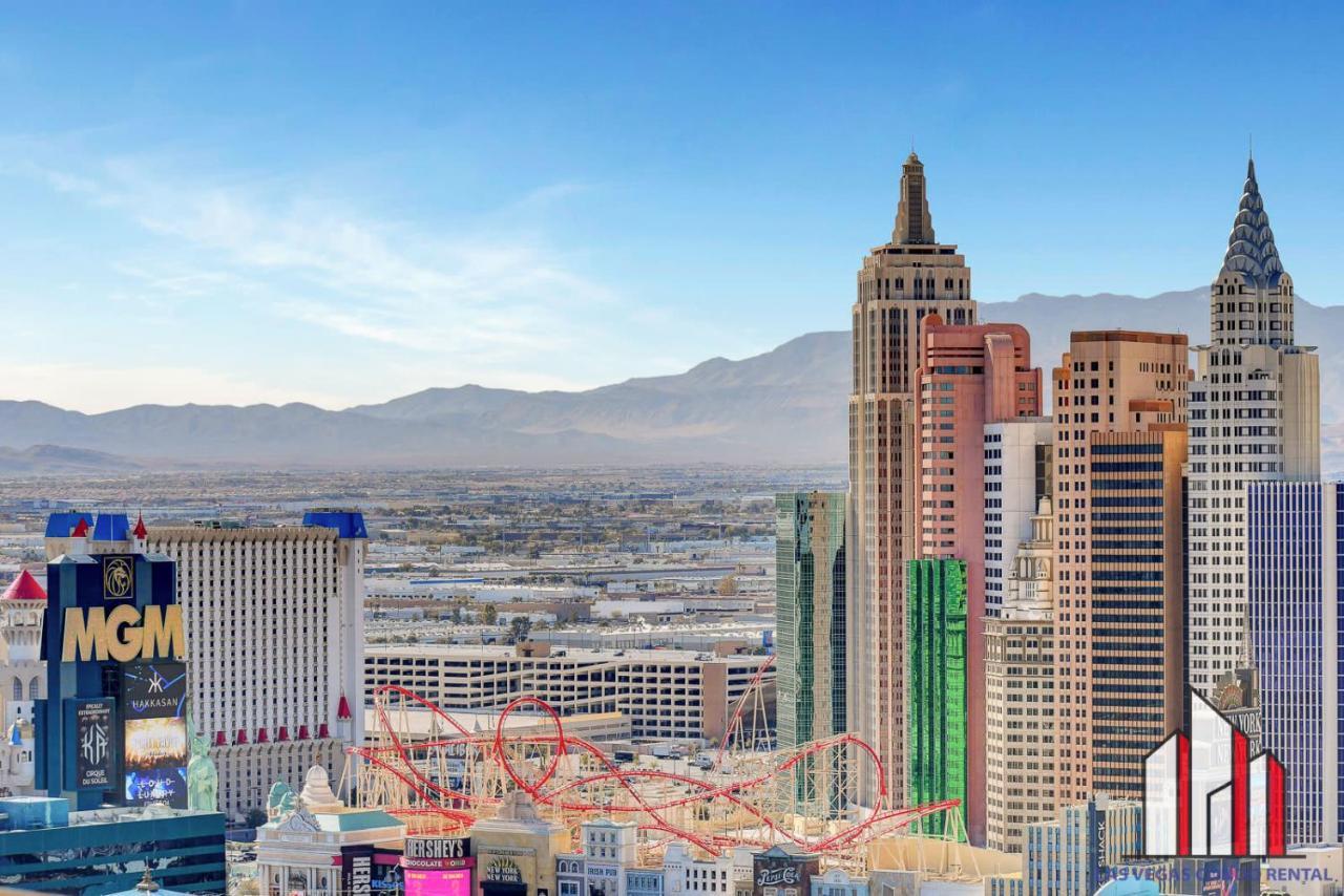 Mgm Signature-29-607 F1 Track & Strip View Balcony Las Vegas Exteriér fotografie
