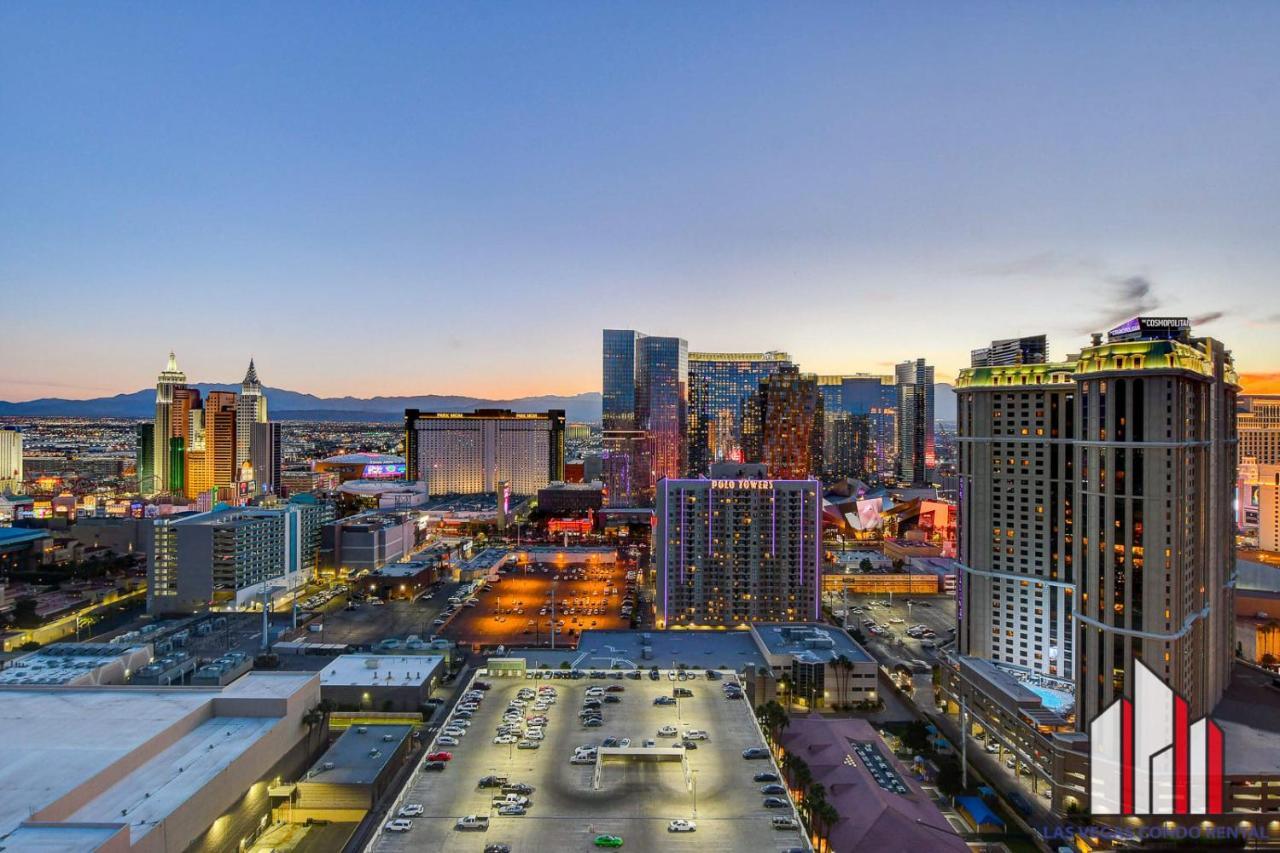 Mgm Signature-29-607 F1 Track & Strip View Balcony Las Vegas Exteriér fotografie