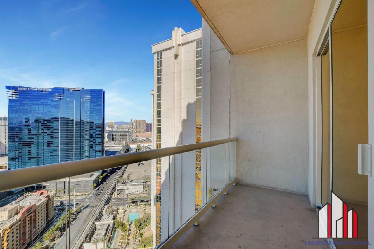 Mgm Signature-29-607 F1 Track & Strip View Balcony Las Vegas Exteriér fotografie