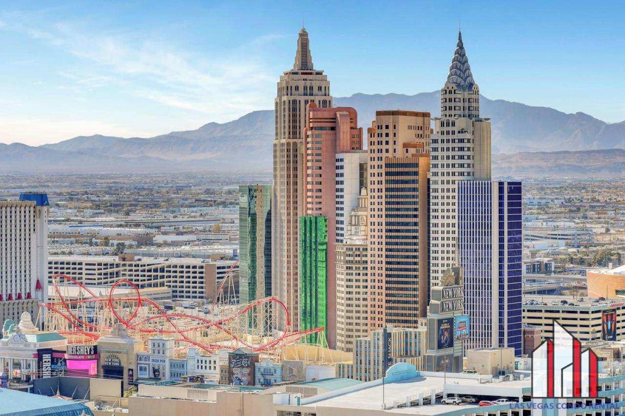 Mgm Signature-29-607 F1 Track & Strip View Balcony Las Vegas Exteriér fotografie